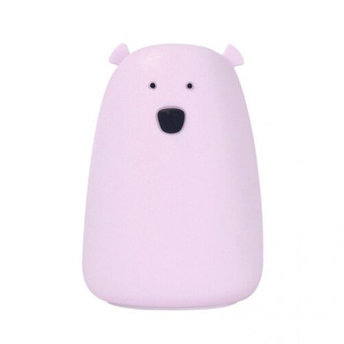 Rabbit And Friends noćna svjetiljka mehka lučka Medved USB-C polnjenje lavender Slike
