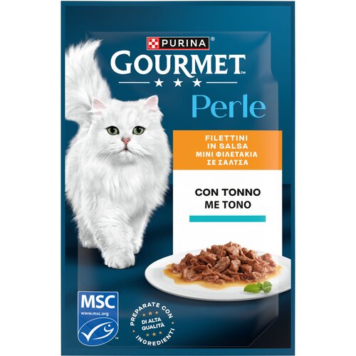  25 % popusta na 2 x (26 x 85 g) Gourmet vrećice - Perle: tunjevina Cijene