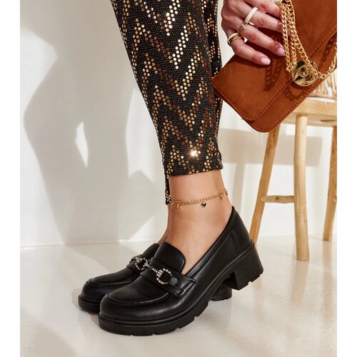 Gemre Black eco-leather loafers Grisel Cijene