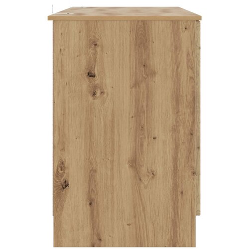  Stol Hrast artisan 142,5 x 50 x 75 cm Konstruirano drvo Slike