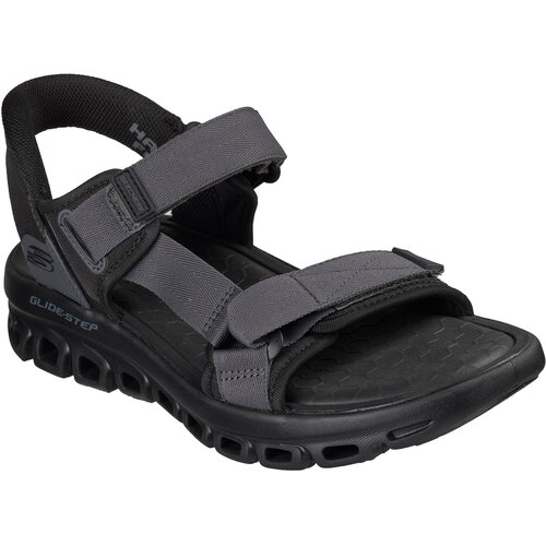 Skechers Mu&scaron;ke sandale Glide Step Sandal-Dovah, 233382-BBK, Crne Cene