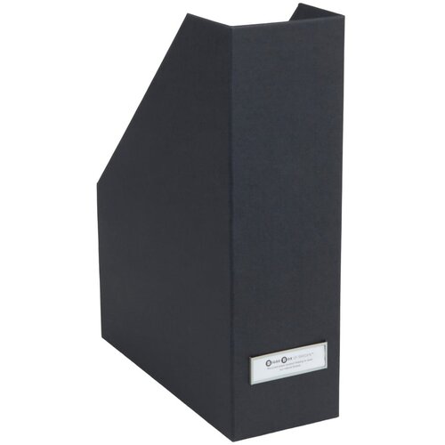 Bigso Box of Sweden Temno siva mapica za revije in dokumente z imenom in priimkom Bigso Slike