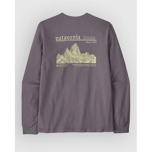 Patagonia Mw Hut Tripper Skyline Majica z dolgimi rokavi may grey Cene