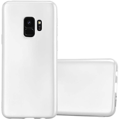 Cadorabo Case, združljiv s Samsungom v kovinskem srebru - za&amp;scaron;čitni pokrov, narejen iz fleksibilnega silikona TPU, (20587427) Slike