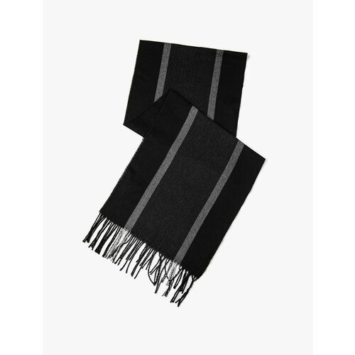 Koton Basic Weave Scarf Tasseled Color Block Slike