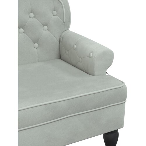 Klupa s naslonom svijetlosiva 119,5x64,5x75 cm bar&amp;scaron;un Slike