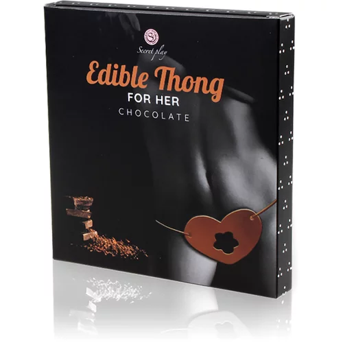 SecretPlay Edible Thong for Her Chocolate
