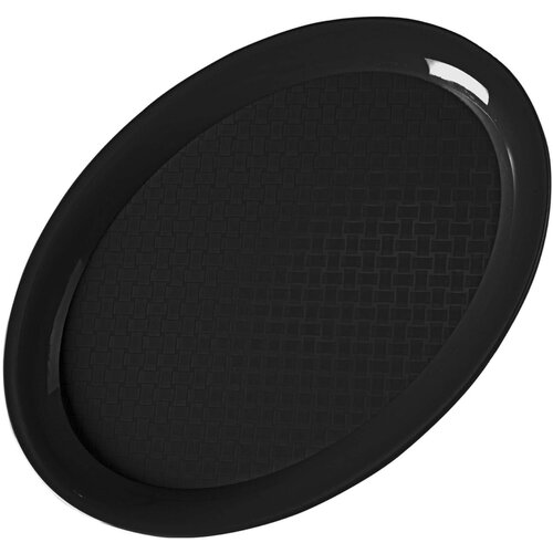 Hendi Pladenj Fast Food oval 26,5x19,5cm - črn, (21389476) Cene