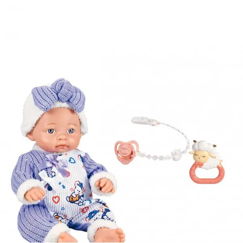 CUTE&COOL- Cute&Cool lutka beba u lila odelcetu, 30cm Cene