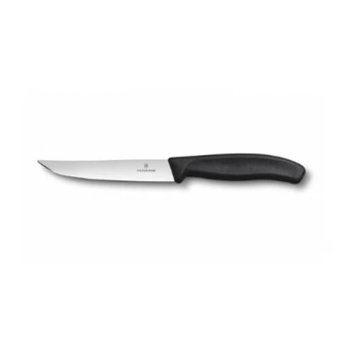  nož victorinox gourmet stea ravan crni 12cm Cene