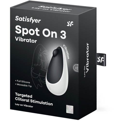 Satisfyer Layons Klitoralni Stimulator Satisfyer Spot On 3 Black Slike