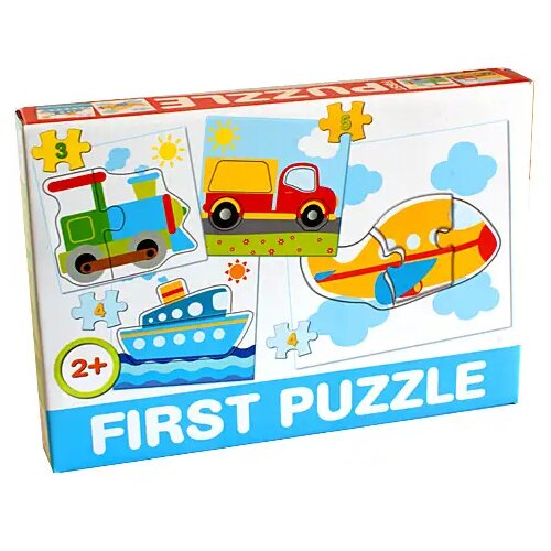 Mađarski proizvođač Baby puzzle s vozilima - D-Toys Cijene