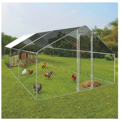 Chomik Metalni kavez za životinje 4 5 x 3 x 1 95 m sa delimičnim krovom 4030 Cene