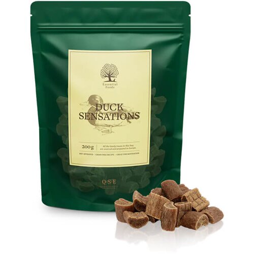 Essential Foods duck sensations - poslastice za pse sa 90% pačetine (200g) Cene