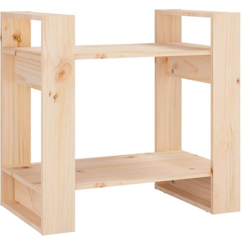 Maison Chic Knjižna omara - Knjižni regal 60x35x57 cm trdna borovina, (21723396) Slike