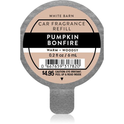 Bath &amp;amp; Body Works Pumpkin Bonfire di&amp;scaron;ava za avto nadomestno polnilo 6 ml Slike