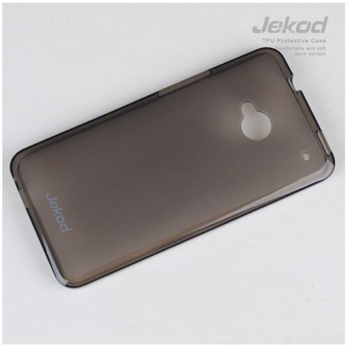 Jekod silikonski ovitek HTC ONE 2 M8 prozorno črn TPU/TB + zaščitna folija Cene