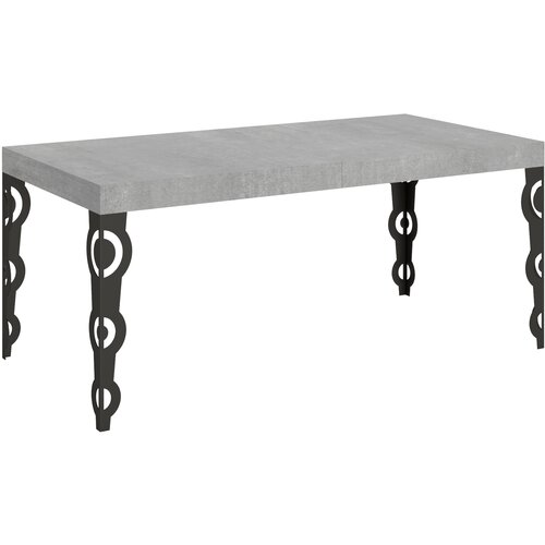 Itamoby   Karamay (90x180/284 cm) - siva, barva nog: antracit - raztegljiva jedilna miza, (20842657) Cene