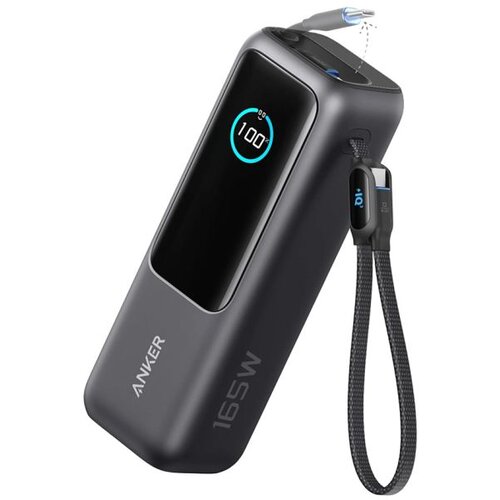 Anker 25000 mAh s ugrađenim USB-C kabelom, 165W Crna Cene