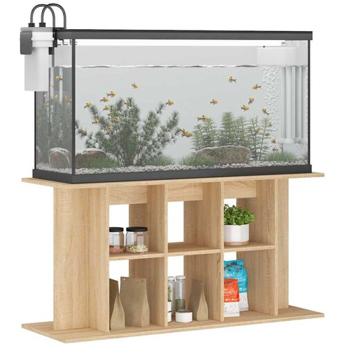  Stalak za akvarij Sonoma hrast 120x40x60 cm Konstruirano drvo Slike