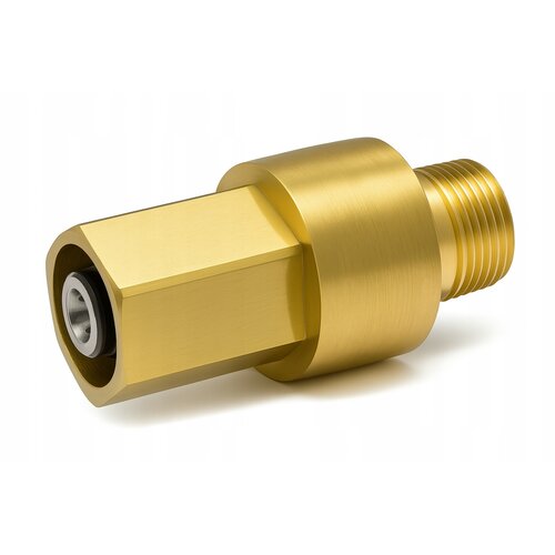Rosfix Nadomestni Del Za Visokotlačni Čistilnik Kärcher Adapter Easylock GW M22x1,5 M2 Brass, Corrosion-Resistant, (5000222898) Cene
