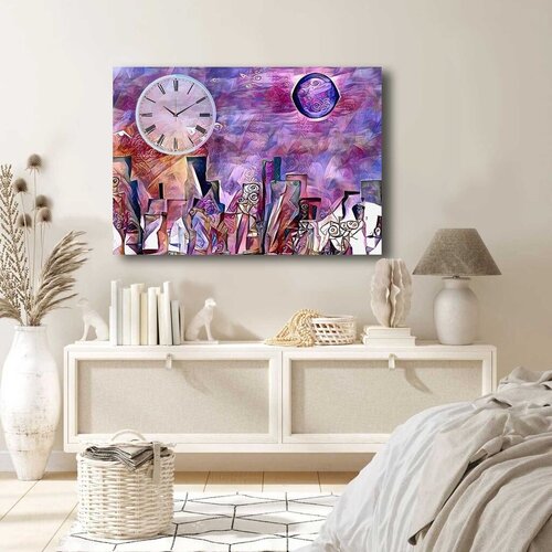 Wallity zidni sat 70100CS-042, 70x100 cm Cene