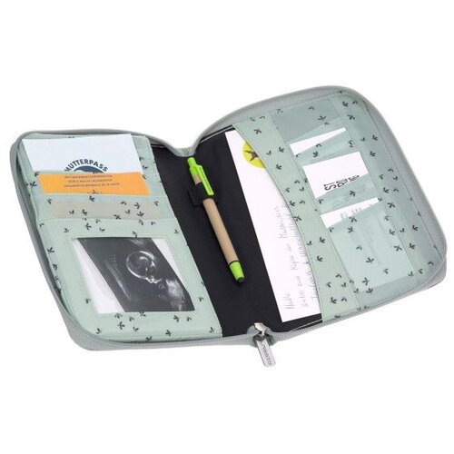 L&amp;auml;ssig CAS Torbica za dokumente Floral mint Slike