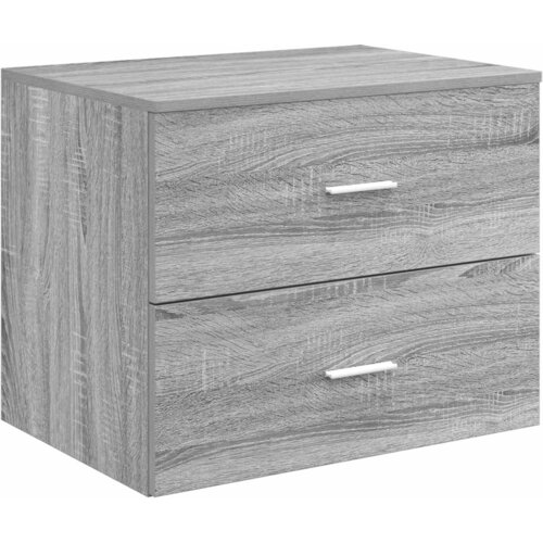 vidaXL Kopalni&scaron;ka omarica na steni Siva Sonoma 62,5 x 44,5 x 50 cm, (5000245867) Cene