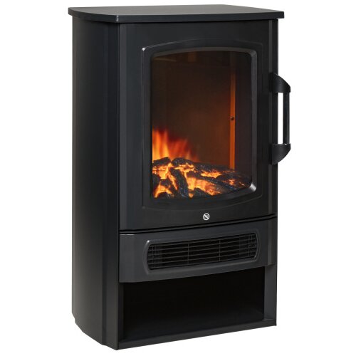 Nesta Električni kamin z realističnim učinkom plamena, termostat, 1000W/2000W, črn, 44,5x32,1x74 cm, za prostore do 25 m&sup2;, (5000493950) Cene