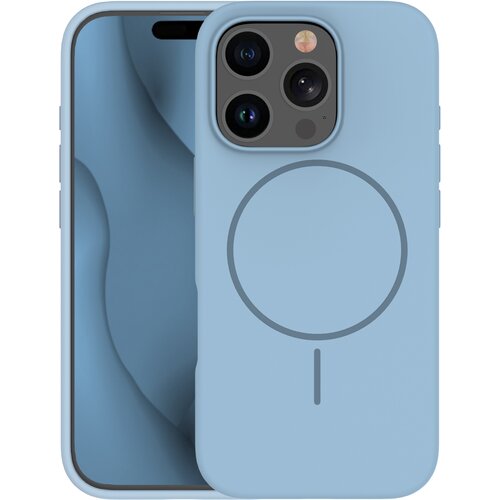  Futrola Silicone Thin Mag za iPhone 16 (6.1) svetlo plava Cene