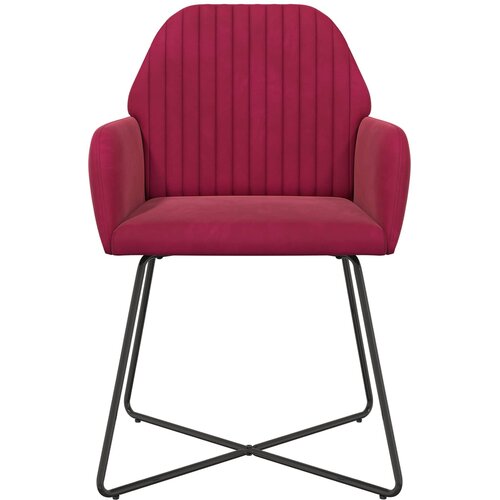  Trpezarijske stolice 2 pcs Bar&amp;scaron;un Vinska crvena 55 x 50 x 84 cm Slike