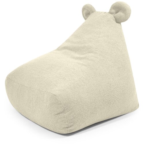 SLOWDOWN Krem vreća za sjedenje od bouclé tkanine Snug 80 Bear – Cene