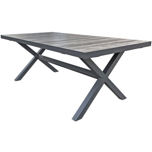 Garden Pleasure Vrtni blagovaonski stol s keramičkom pločom 100x202 cm Rana - Cijene