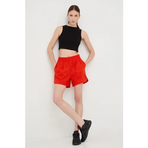 Puma Kratke hlače za trening X Vogue za žene, boja: crvena, s uzorkom, visoki struk