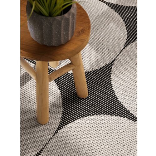 NORTHRUGS Črno-bela notranja in zunanja preproga 120x170 cm Duet Bowen &amp;ndash; Slike