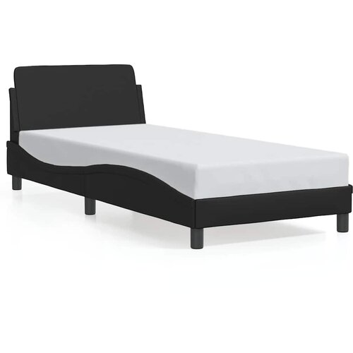 Okvir za krevet Dover crni 80 x 200 cm od umjetne kože Slike