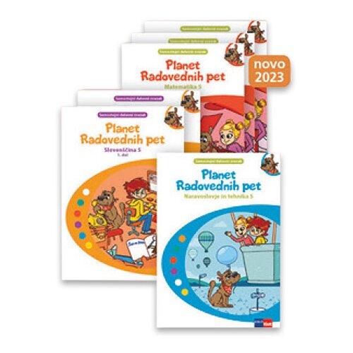 Planet RADOVEDNIH PET 5, KOMPLET A Cene