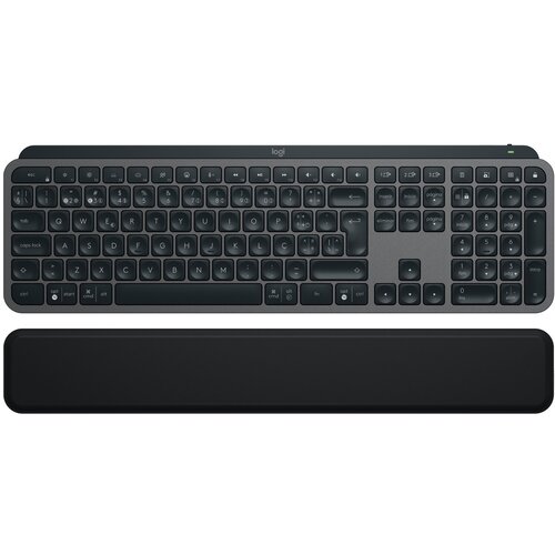 Logitech MX Keys S Plus Bluetooth Illuminated Keyboard with Palm Rest - GRAPHITE - US INT'L 920-011589 Cene