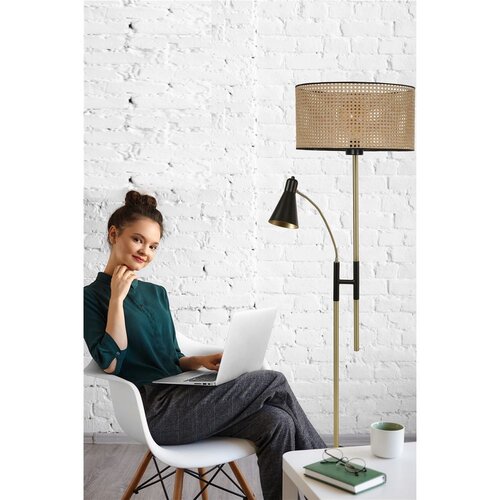 Opviq podna lampa Forza, 165 cm, E27/E14, krem Cene