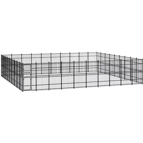  vanjski kavez za pse čelični 82,94 m²