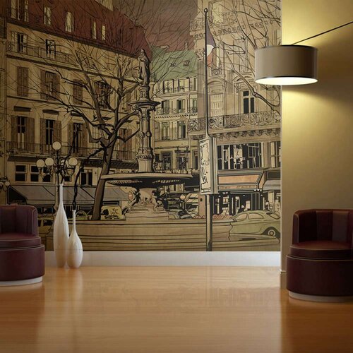  Tapeta - Parisian fountain 400x309 Slike