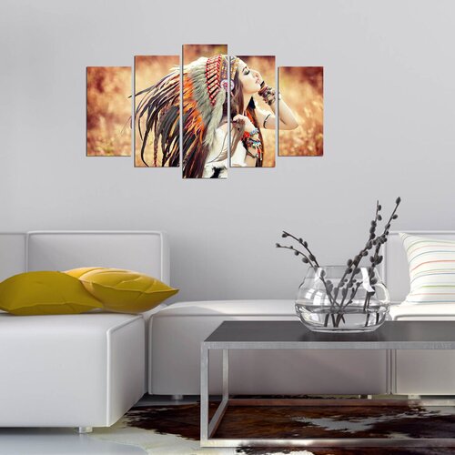 Wallity set, slika 5NTVMDF-3, 5 dijelova Cene