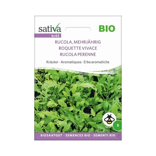 Sativa Bio zelišče "rukola, večletna rastlina"