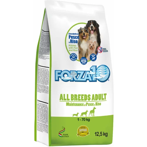 Forza10 Maintenance Dog Forza 10 All Breeds Maintenance riba & riž - Varčno pakiranje: 2 x 12,5 kg