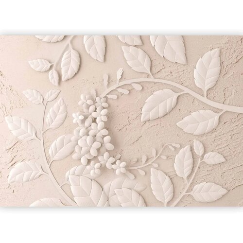 Foto tapeta - Paper Flowers (Beige) 500x350 Cene