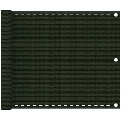 Balkonski zastor tamnozeleni 75 x 500 cm HDPE Cijene