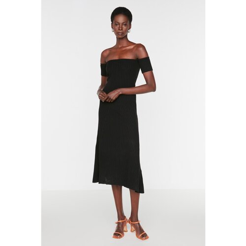 Trendyol Black Knitwear Dress Slike