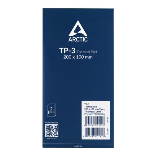 Arctic TP-3 Thermal Pad 200&times;100&times;1 mm &ndash; Termalna Podloga Visokih Performansi ACTPD00059A Cene