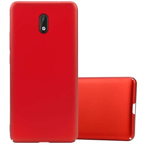 Cadorabo Case, združljiv z Nokia v kovinski rdeči barvi - trdi za&scaron;čitni pokrov v kovinskem videzu pred praskami in udarci, (20564287) Cene