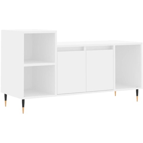 Maison Chic TV omarica - TV stojalo - Televizijska omarica bela 100x35x55 cm inženirski les, (21700073) Cene